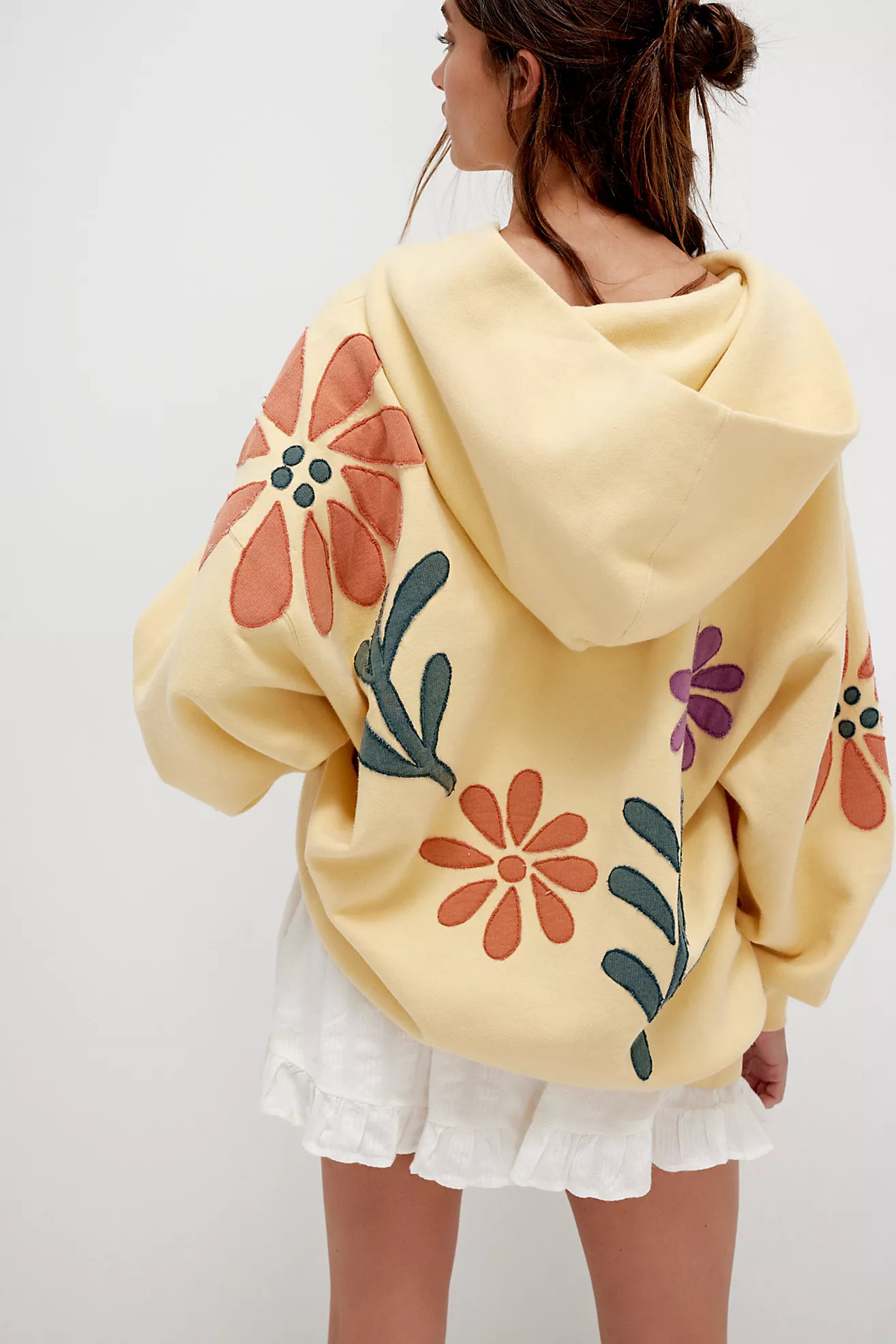 We The Free It's A Vibe Flowers Hoodie | Free People (Global - UK&FR Excluded)