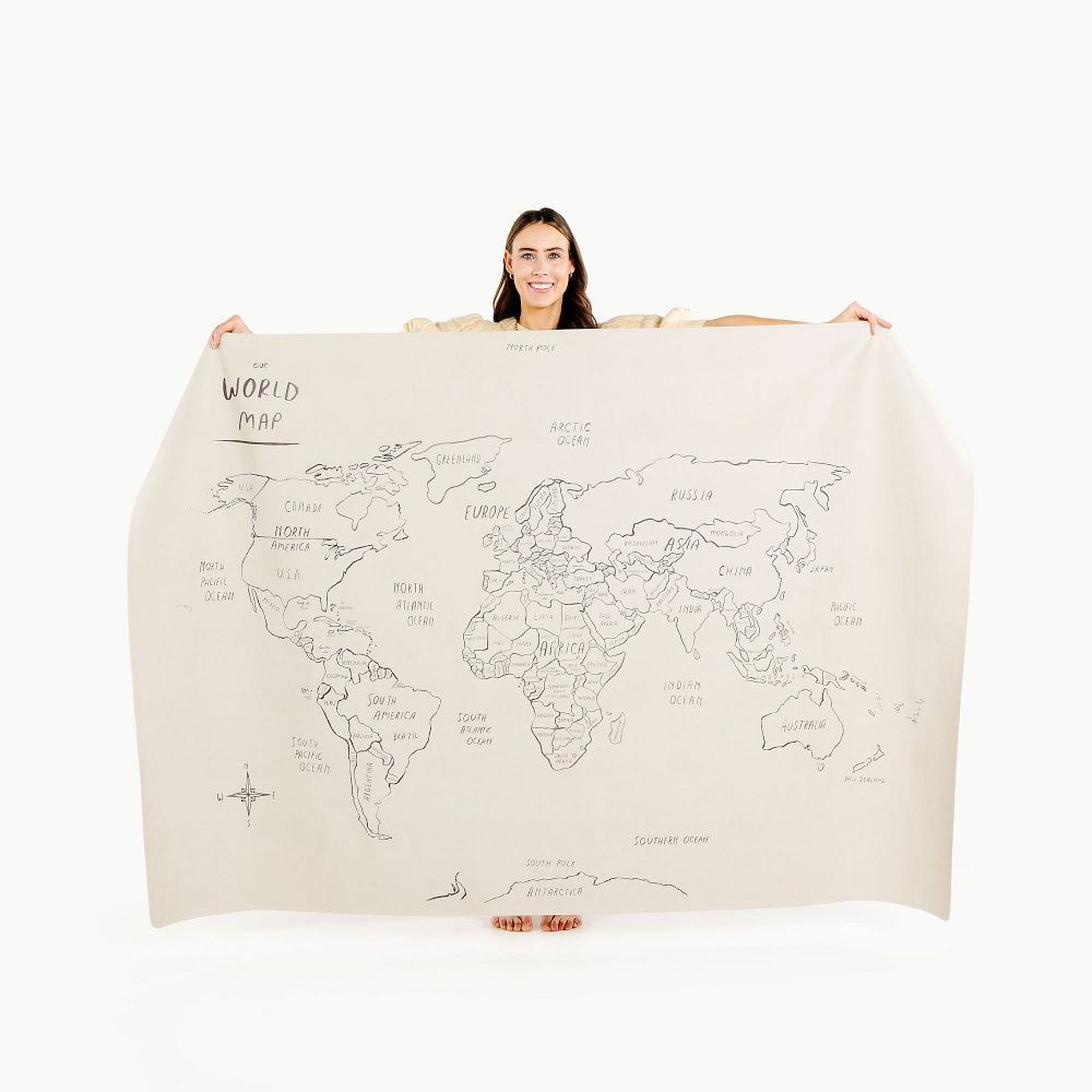 Gathre Map Tapestry | West Elm (US)