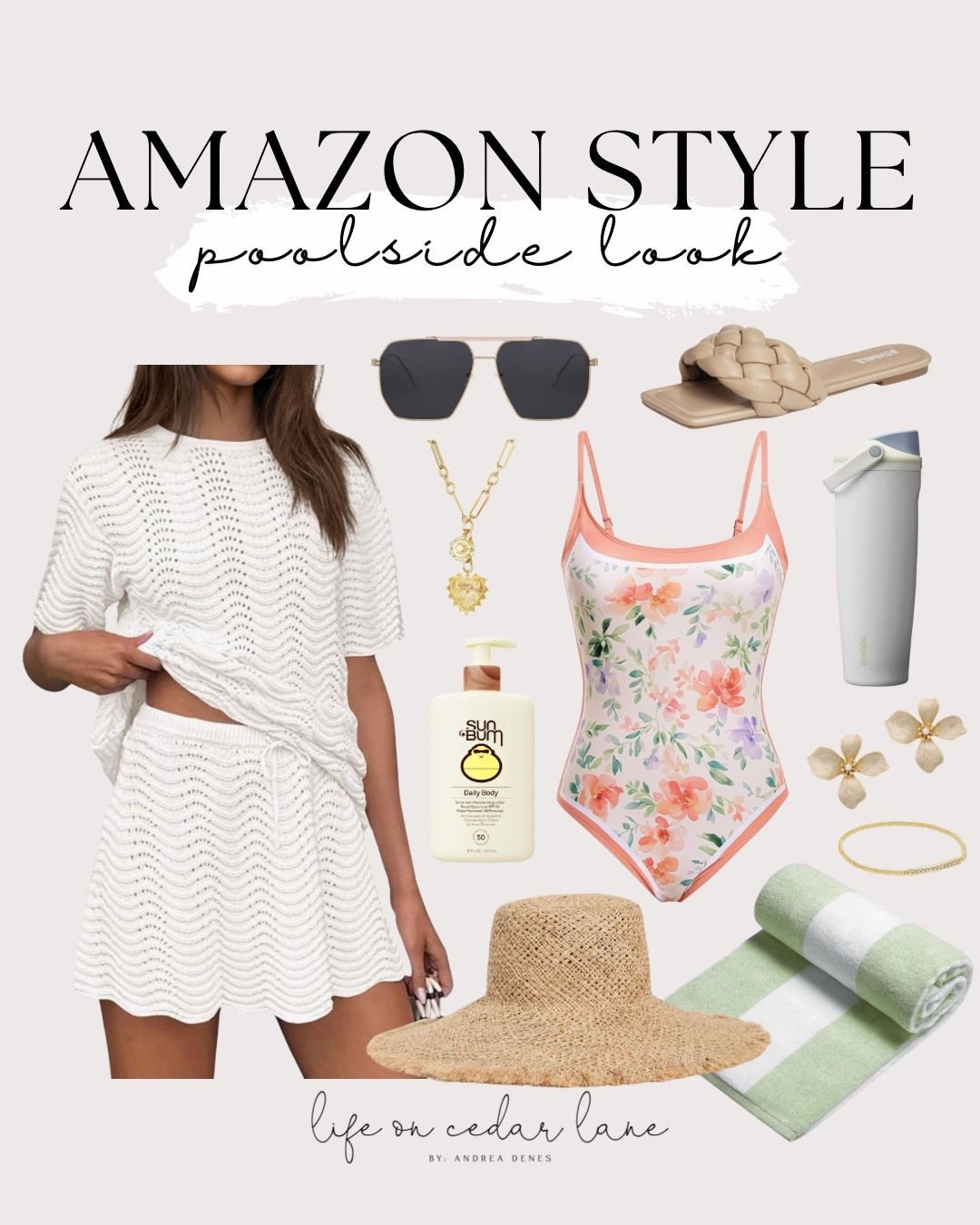 Poolside chic with these Amazon finds! Perfect for a sunny day. #poolsidestyle #amazonstyle

#LTKSaleAlert #LTKmomlife #LTKOver40