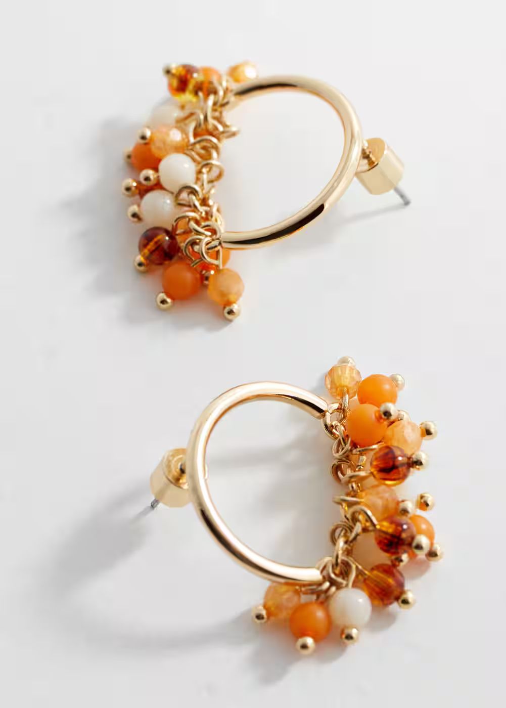 Beaded pendant earrings -  Women | Mango United Kingdom | MANGO (UK)