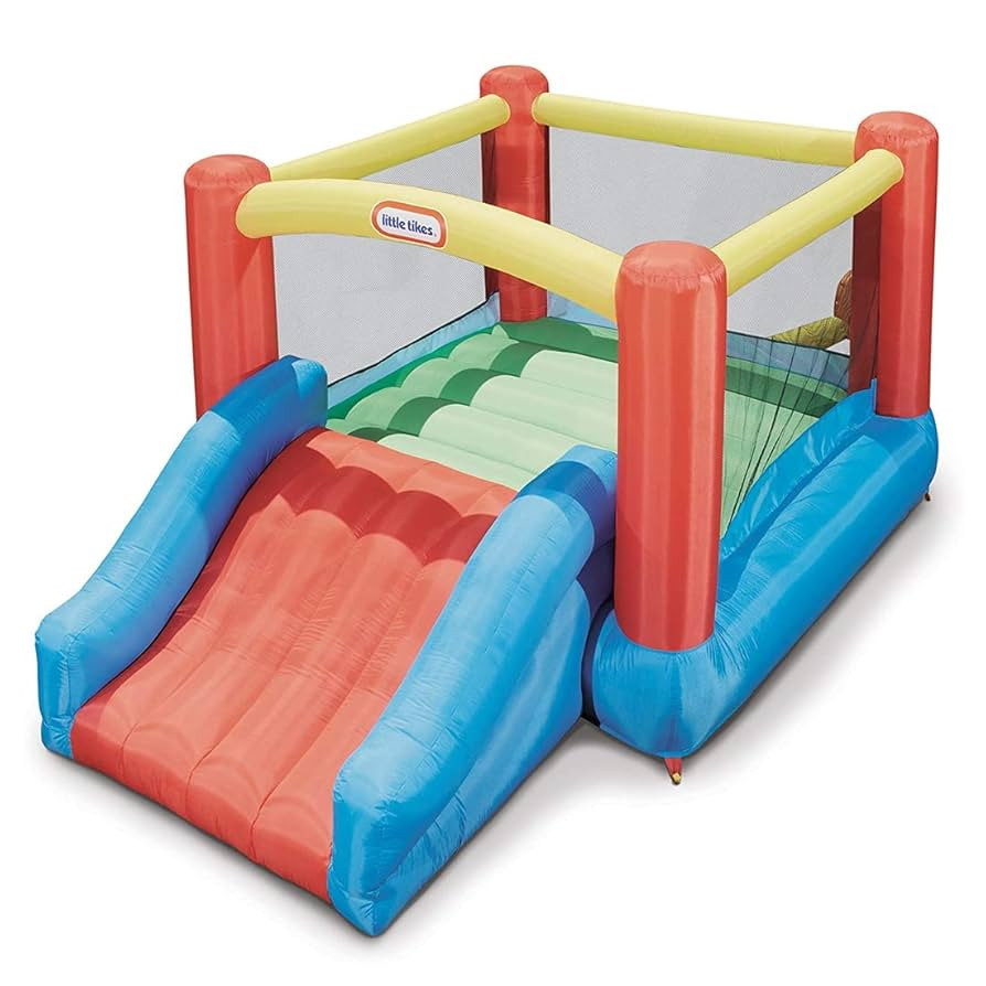 Little Tikes Jr. Jump 'n Slide Bouncer, Multicolor | Amazon (US)