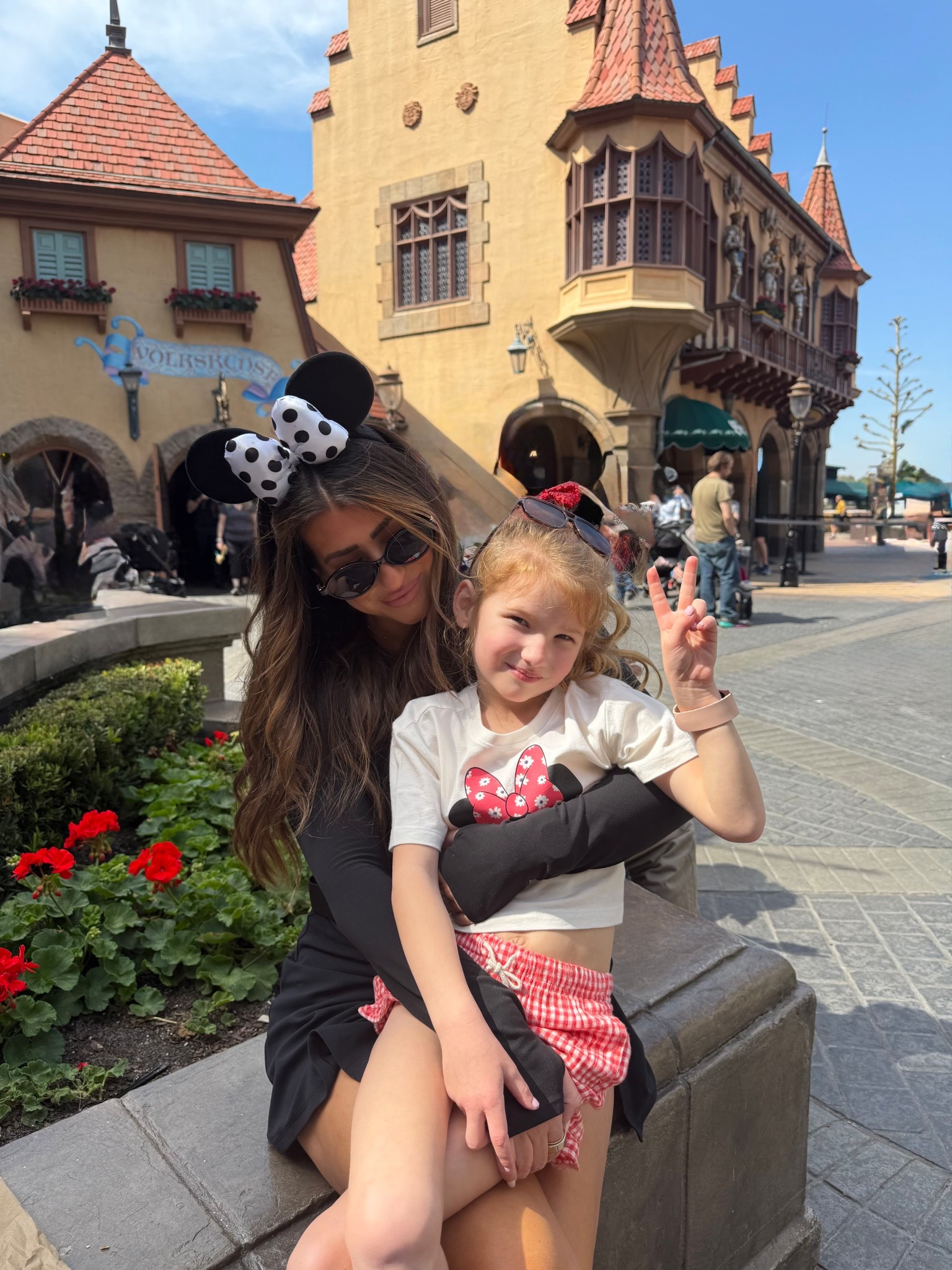 Disney outfit. This romper is perfect as back comes down for easy bathroom access . Wearing  med 

#LTKActive #LTKmomlife #LTKSeasonal