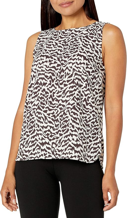 Amazon Brand - Lark & Ro Women's Standard Sleeveless Layering Tank Top: Crew and V-Neck | Amazon (US)