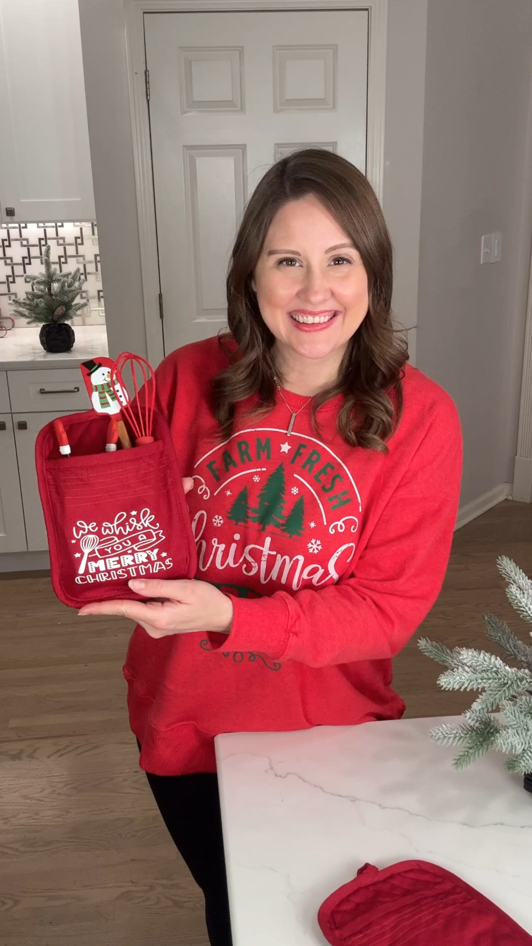 Need a thoughtful holiday gift idea? 🎁 I used my Cricut Joy Xtra to create these adorable gift pouches—perfect for teachers, neighbors, or friends! Just design in Cricut’s Design Space, let the machine do its magic, and iron it on. Fill them with baking essentials (or any goodies you love), and you’re set! Who else is excited to gift handmade this year? 🎄✨

#LTKGiftGuide #LTKHoliday #LTKFamily