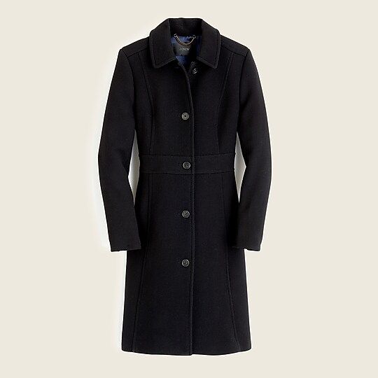 Classic lady day coat in Italian double-cloth wool with Thinsulate® | J.Crew US