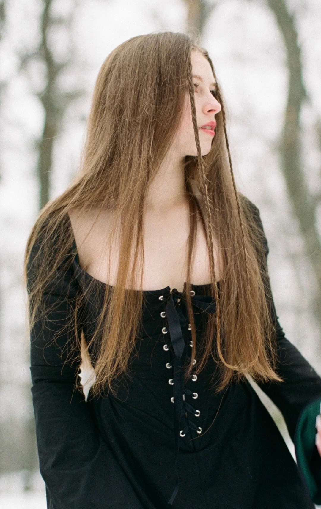 Black Dress With Sleeves, Medieval Corset Dress, Gothic Dress - Etsy UK | Etsy (US)