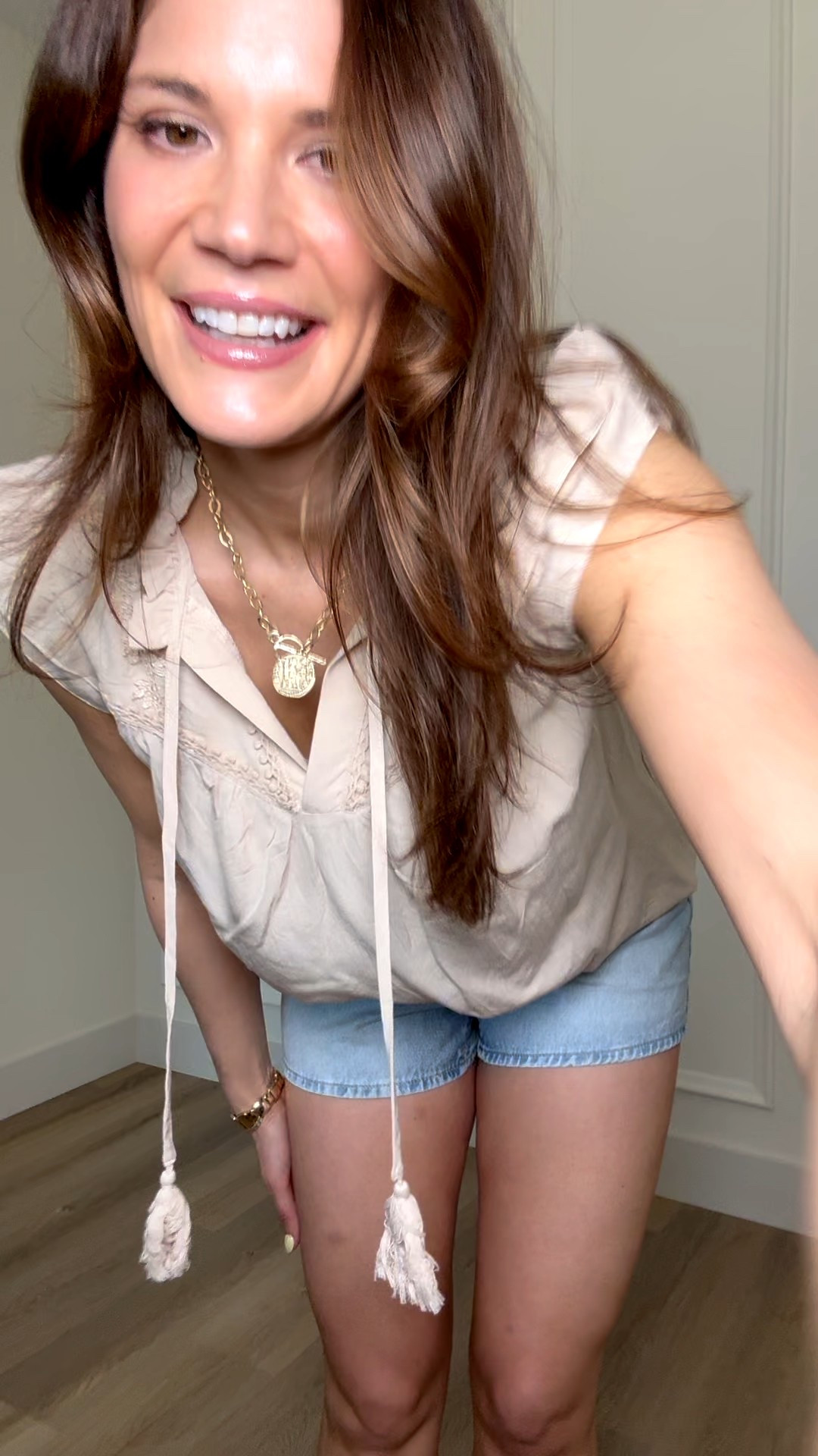 This tan top with these cinch waist denim shorts is such a flattering combo. The top is simple and easy to style, and the shorts give that cinched look at the waist while still feeling relaxed through the leg. Perfect for warm days when you want something effortless but still put together. 

Summer outfits, Casual outfits, Denim shorts outfit, Everyday style, Neutral outfits, Cinch waist shorts, Warm weather looks, Easy outfits, Amazon fashion, Stang and Co

#LTKSeasonal #LTKTall #LTKTravel