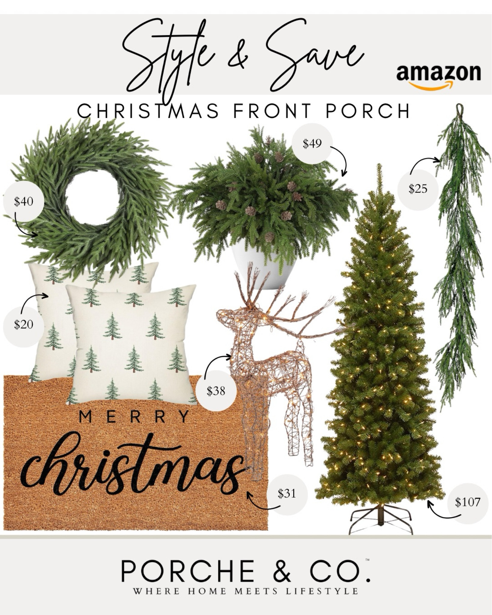 Style and save, Amazon front porch, Christmas front porch decor, Amazon Christmas decor
#moodboard #visionboard #porcheabdco

#LTKHome #LTKSeasonal #LTKHoliday