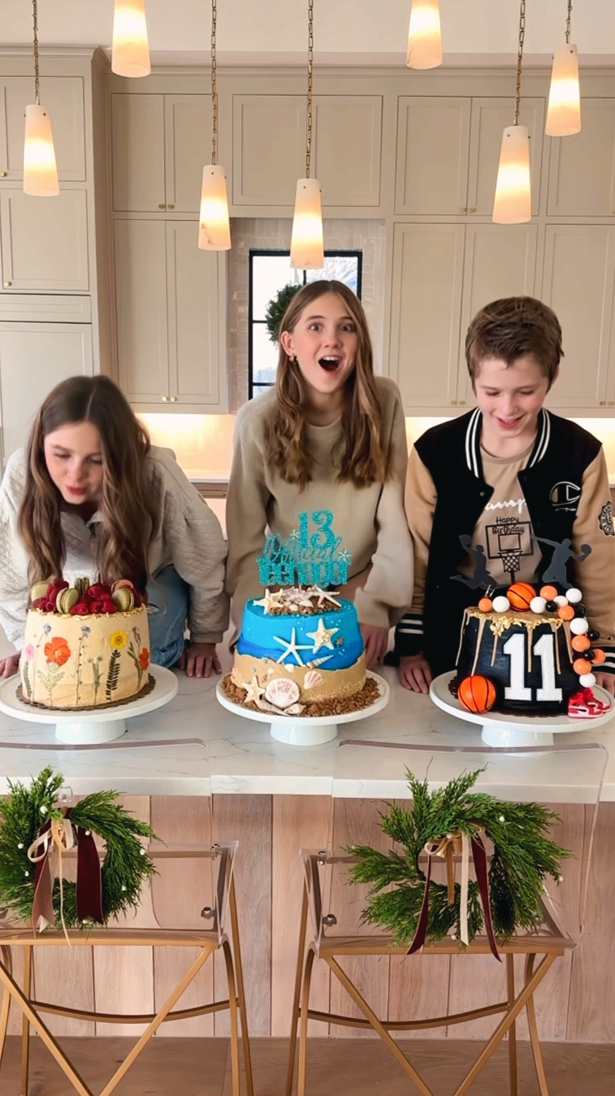 Semi-Homemade Birthday Cakes! Floral cakes with edible gold! Also a basketball cake and an ocean cake! All decor from Amazon. Cake stand from Target

#LTKHome #LTKParties #LTKKids