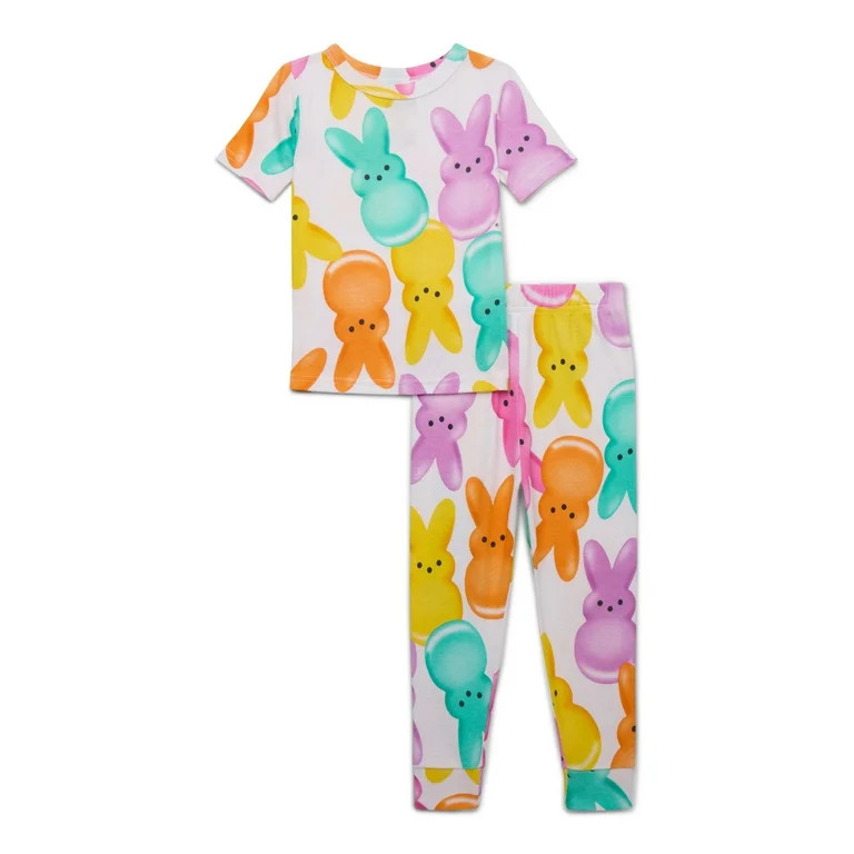 Character Toddler Easter Pajama Set, 2-Piece, Sizes 12M-5T - Walmart.com | Walmart (US)