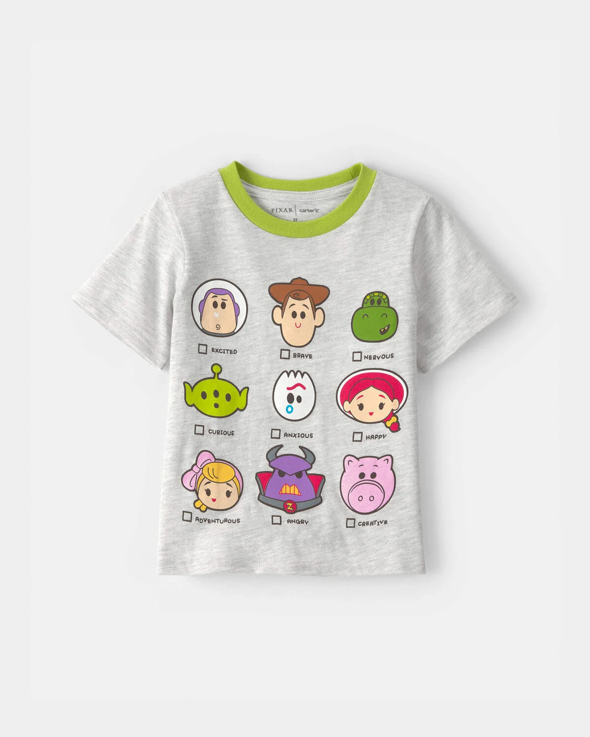 Toddler Boy Pixar© Toy Story Graphic Tee - Grey | Carter's Inc