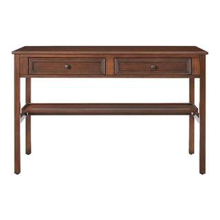 Home Decorators Collection Bradstone Walnut Writing Desk JS-3429-C | The Home Depot