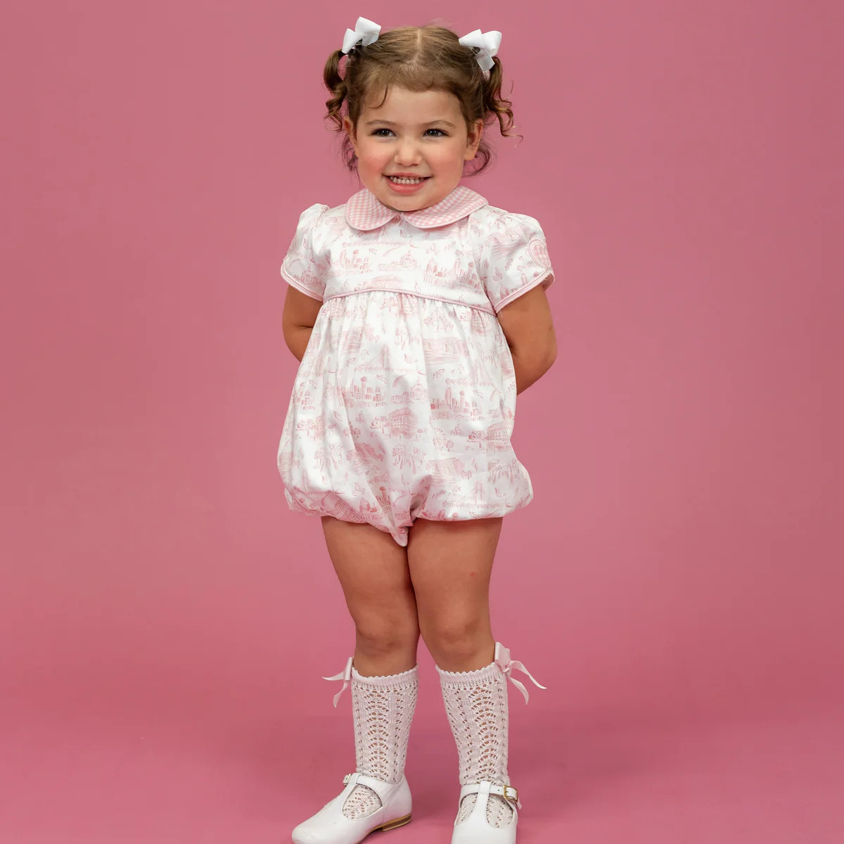 Sarita Girl Bubble - Dallas Print | Dondolo 