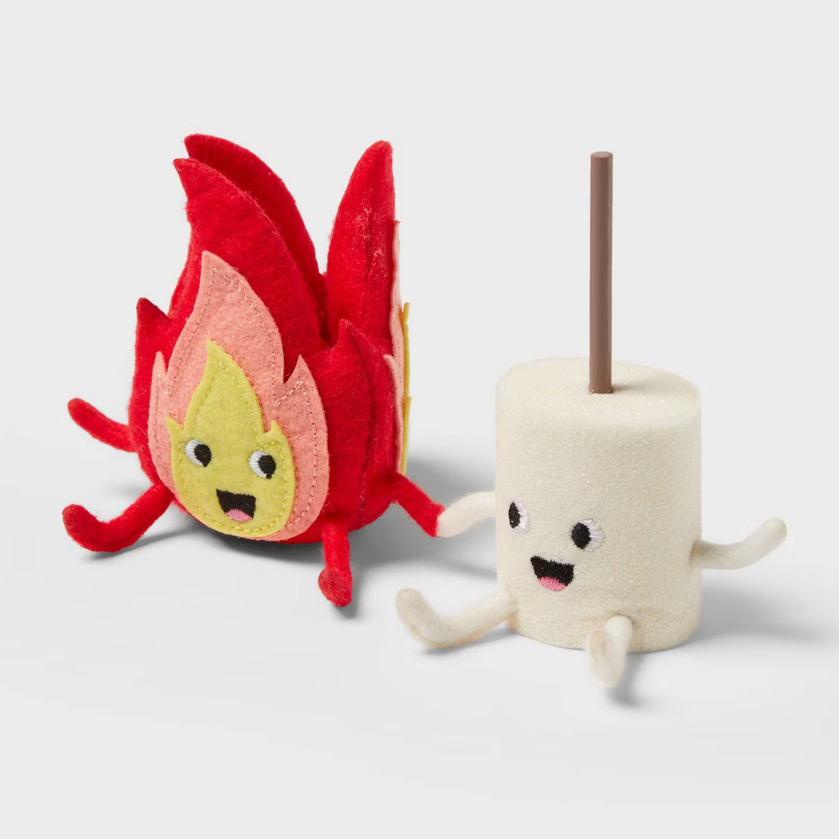 Felt Fire and Marshmallow Duo Summer Figurines - Sun Squad™ | Target
