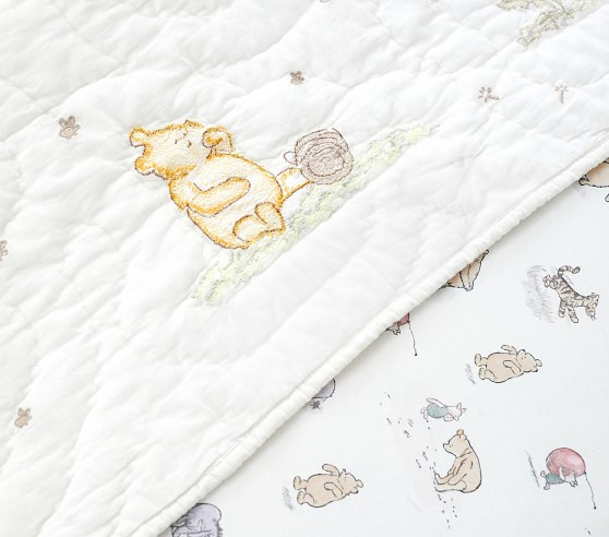 Disney Winnie the Pooh Baby Quilt | Pottery Barn Kids