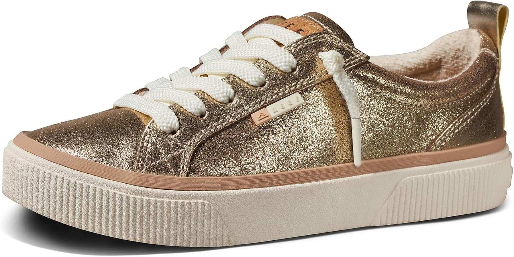 REEF Women's Lay Day Dawn Shoe, Premium Leather, Cushion Footbed | Amazon (US)