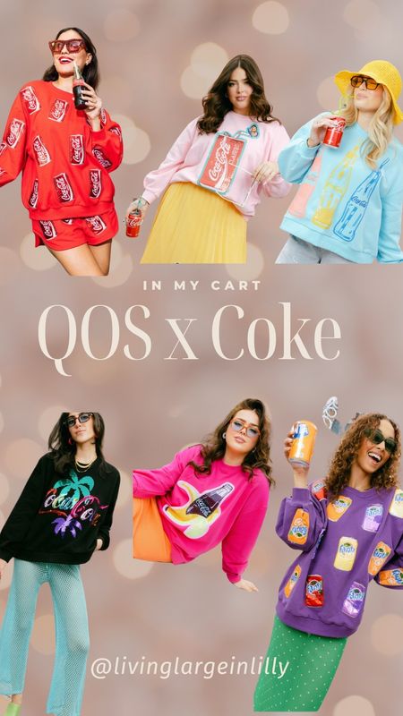 New from Queen of Sparkles! #Coke #QOS x Coke What are we thinking? #livinglargeinlilly 

#LTKplussize #LTKmidsize