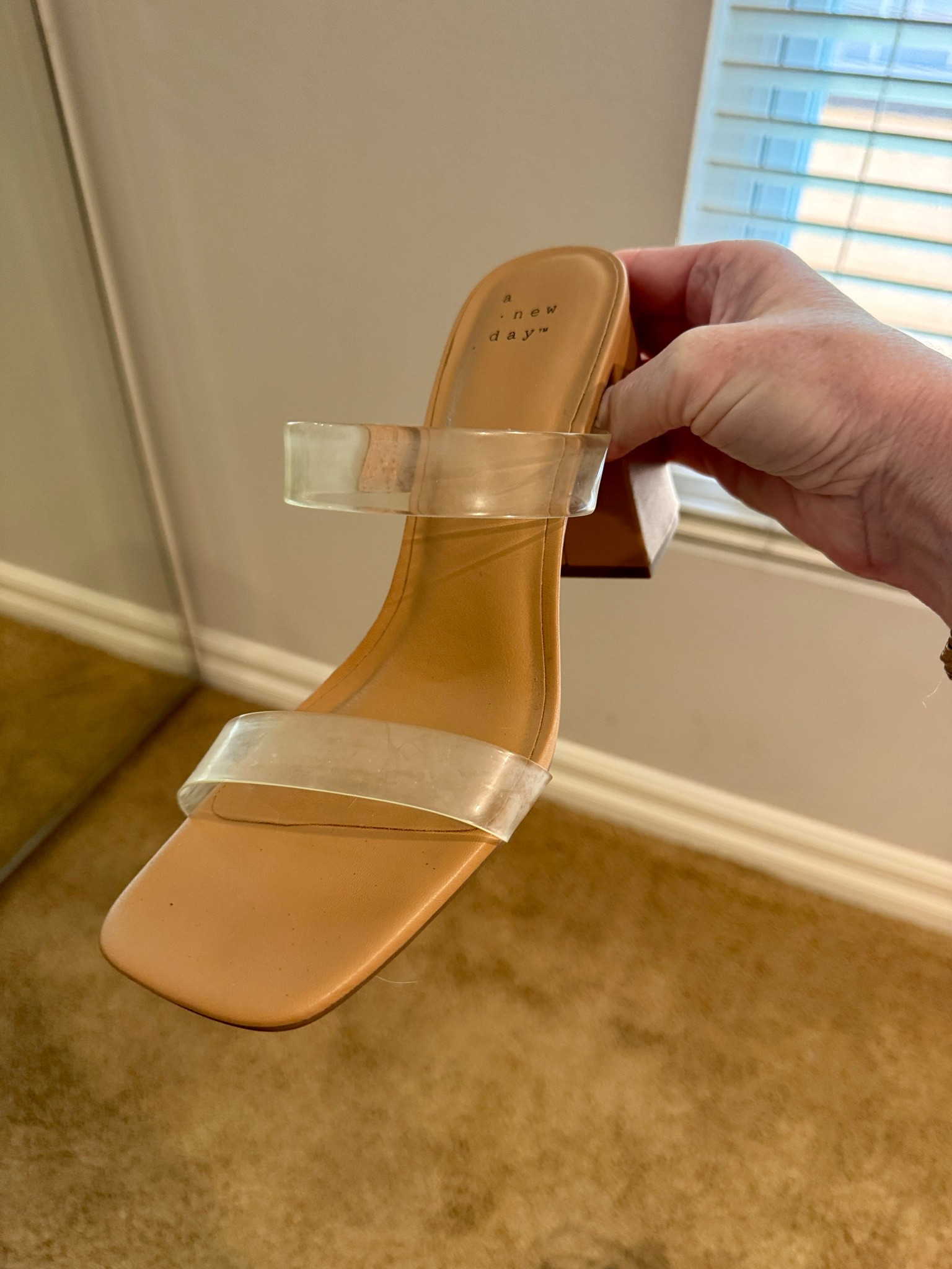 I grabbed these clear strap sandals a couple years ago from Target and  they are back this season in an almost identical style. They are great for sundresses and pants. 

#LTKWorkwear #LTKOver40 #LTKspringtrends