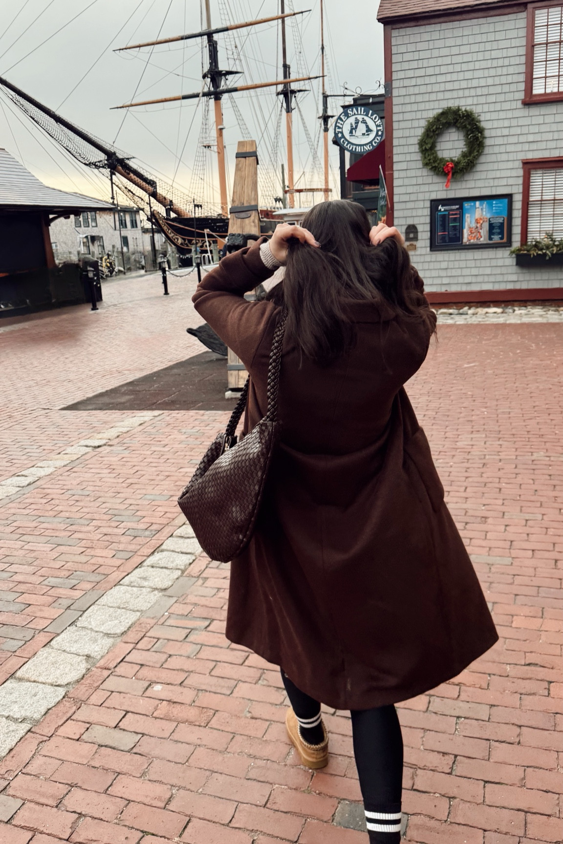 Dark brown purse. Melie Bianco. Winter aesthetic. Casual outfit. 

#LTKSeasonal #LTKFindsUnder100 #LTKGiftGuide