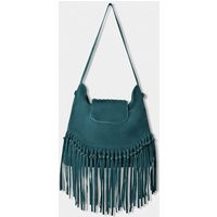 Women's Blissful Boho Suede Bag - Teal - by Joe Browns | Joe Browns
