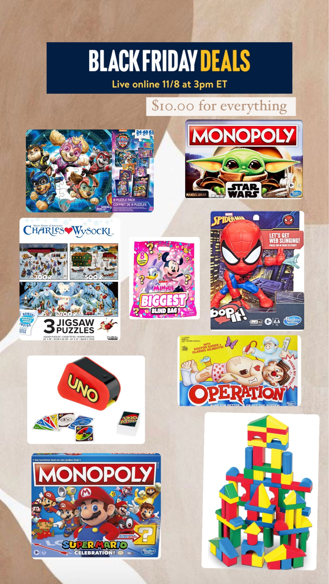 $10.00 Black Friday Deals @walmart #sale #blackfriday #toys

#LTKsalealert #LTKHolidaySale #LTKGiftGuide