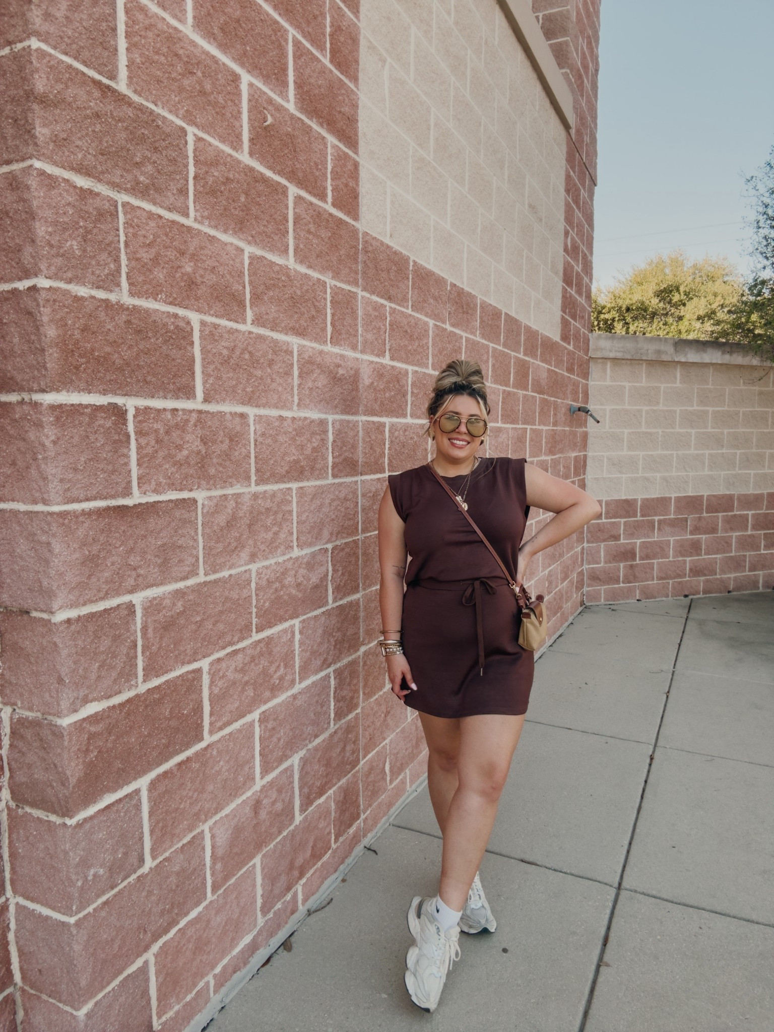 Wearing a size Large in this set. The skirt have shorts under. 

#LTKdayinmylife #LTKgrwm #LTKootd