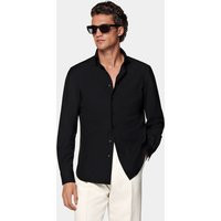 Black Tailored Fit Shirt | Suitsupply (US)