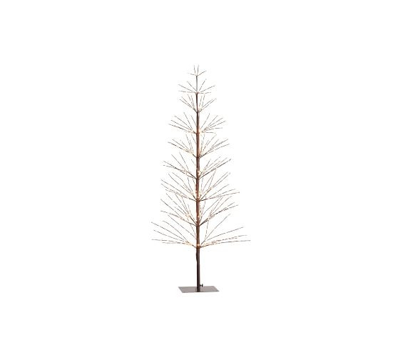 Pre-Lit Twinkling Twig Trees | Pottery Barn (US)