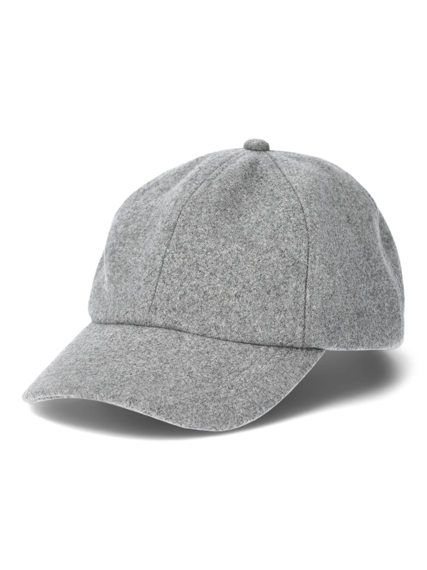 Time and Tru Women's Solid Grey Felt Baseball Hat | Walmart (US)
