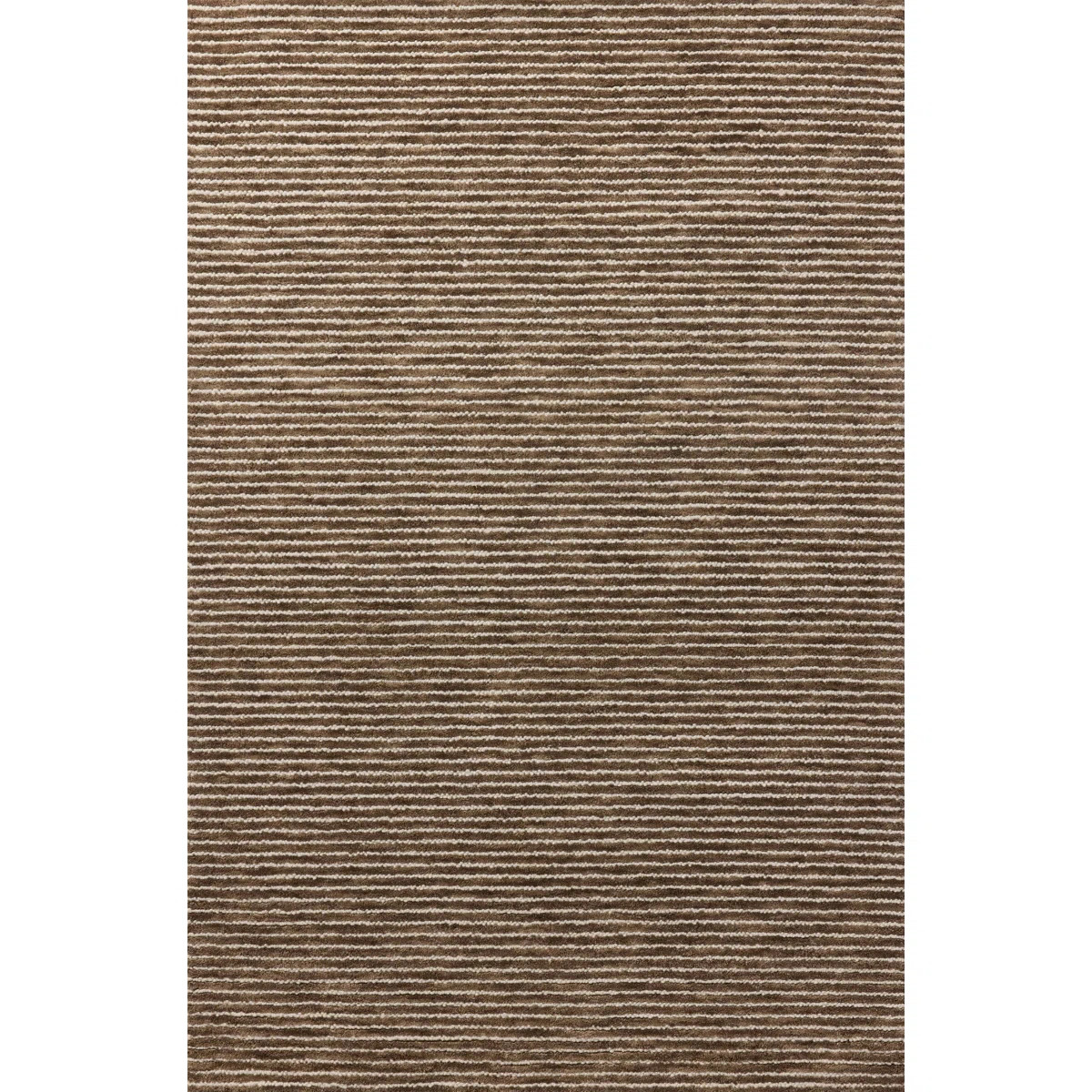 Ebern Designs Malpass Mocha / Ivory Area Rug | Wayfair North America