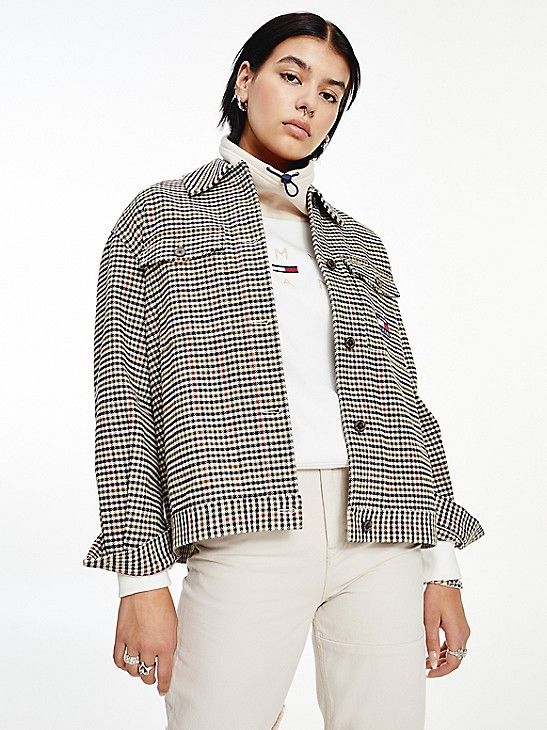 Organic Cotton Check Overshirt | Tommy Hilfiger (US)