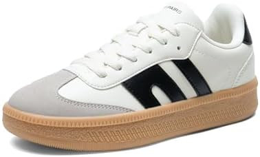 DREAM PAIRS Women's Tennis Sneakers Walking Casual Lace-Up Footwear Comfortable Fashion Sneakers ... | Amazon (US)