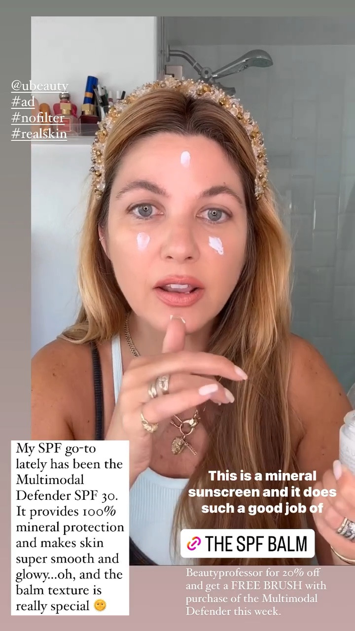 One of my absolute favorite mineral SPFs. It leaves skin glowing and silky smooth and plays well with makeup…a super special formula. 🌞

#LTKFind #LTKbeauty #LTKSeasonal