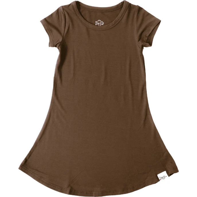 Short Sleeve Millie in Rain Drum | Coconut Pops