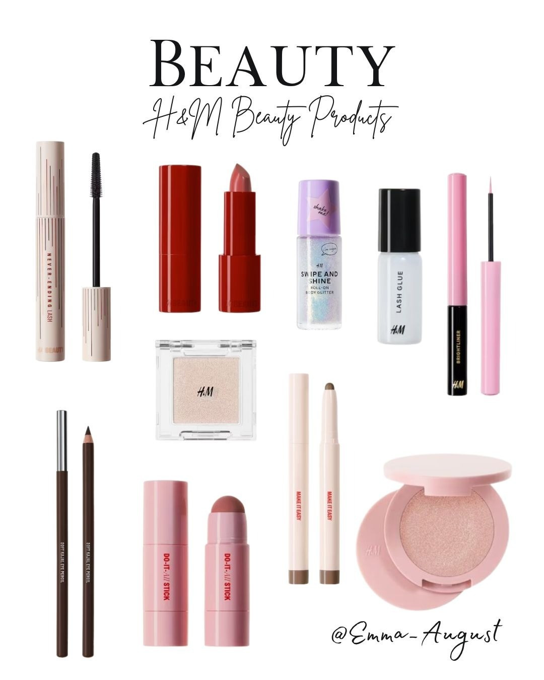 Elevate your beauty routine with H&M's must-have products! From flawless foundations to trendy lipsticks, their collection has something for everyone. Discover your new favorites today. #HMBeauty #BeautyProducts #Makeup #HMBeautyhaul #MakeupEssentials

#LTKBeauty #LTKStyleTip #LTKSaleAlert