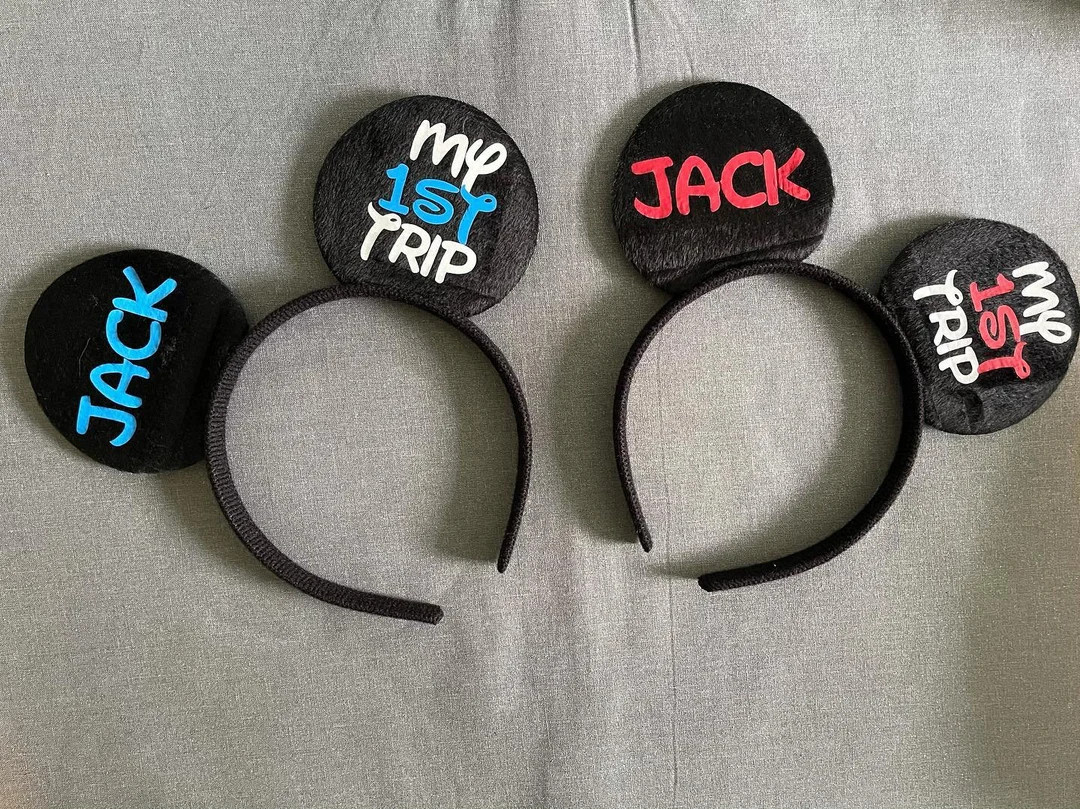Personalized Mickey Ears - Etsy | Etsy (US)