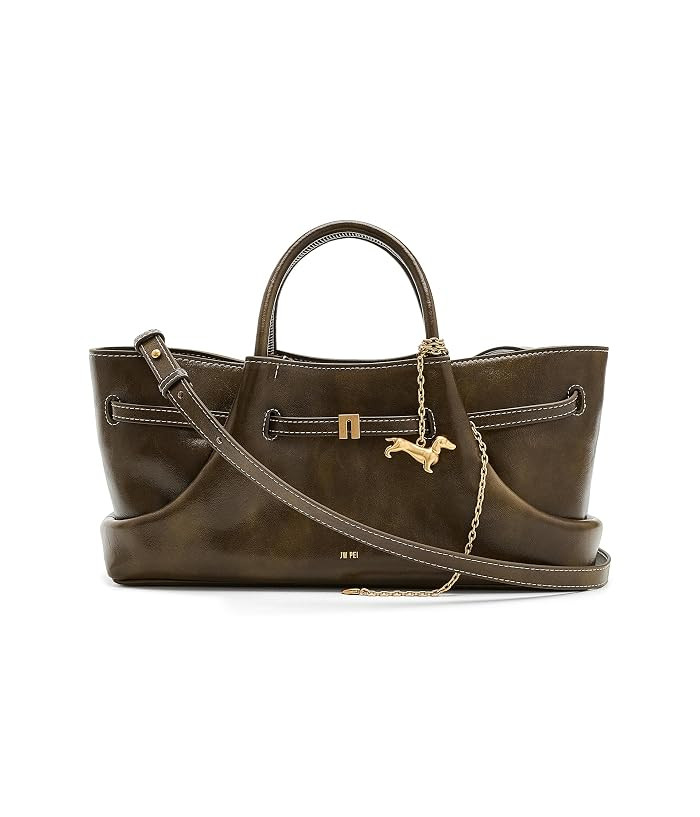 Maeve Dachshund Metal Charm Smooth Tote Bag | Zappos.com