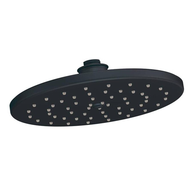 Moen Waterhill Wrought Iron 1-Spray Rain Shower Head Lowes.com | Lowe's