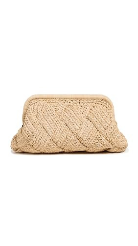 BTB Los Angeles Women's GiGi Frame Clutch, Natural, Tan, One Size | Amazon (US)