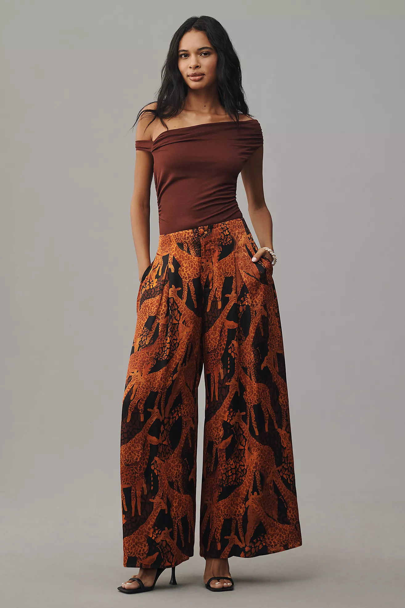Farm Rio x Anthropologie Wide-Leg Pants | Anthropologie (US)