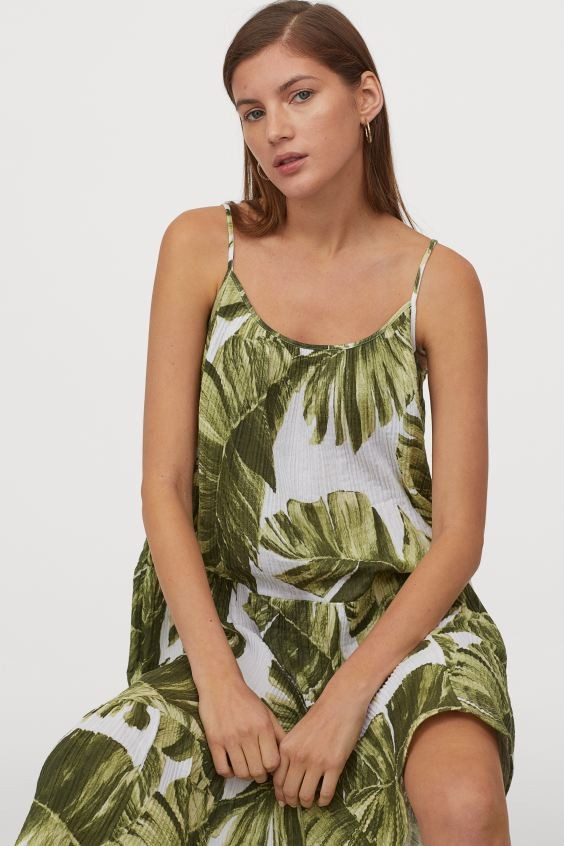 Crinkled Cotton Dress | H&M (US + CA)