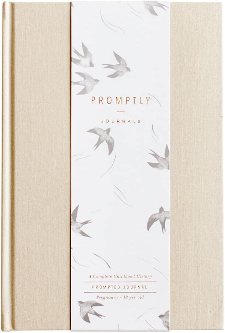 Amazon.com : Promptly Journals - Childhood History Journal Gift Set - Baby Books First Year and P... | Amazon (US)
