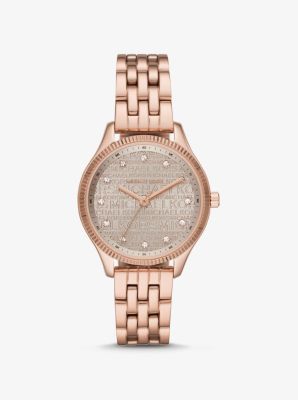 Lexington Rose Gold-Tone Watch | Michael Kors (UK)