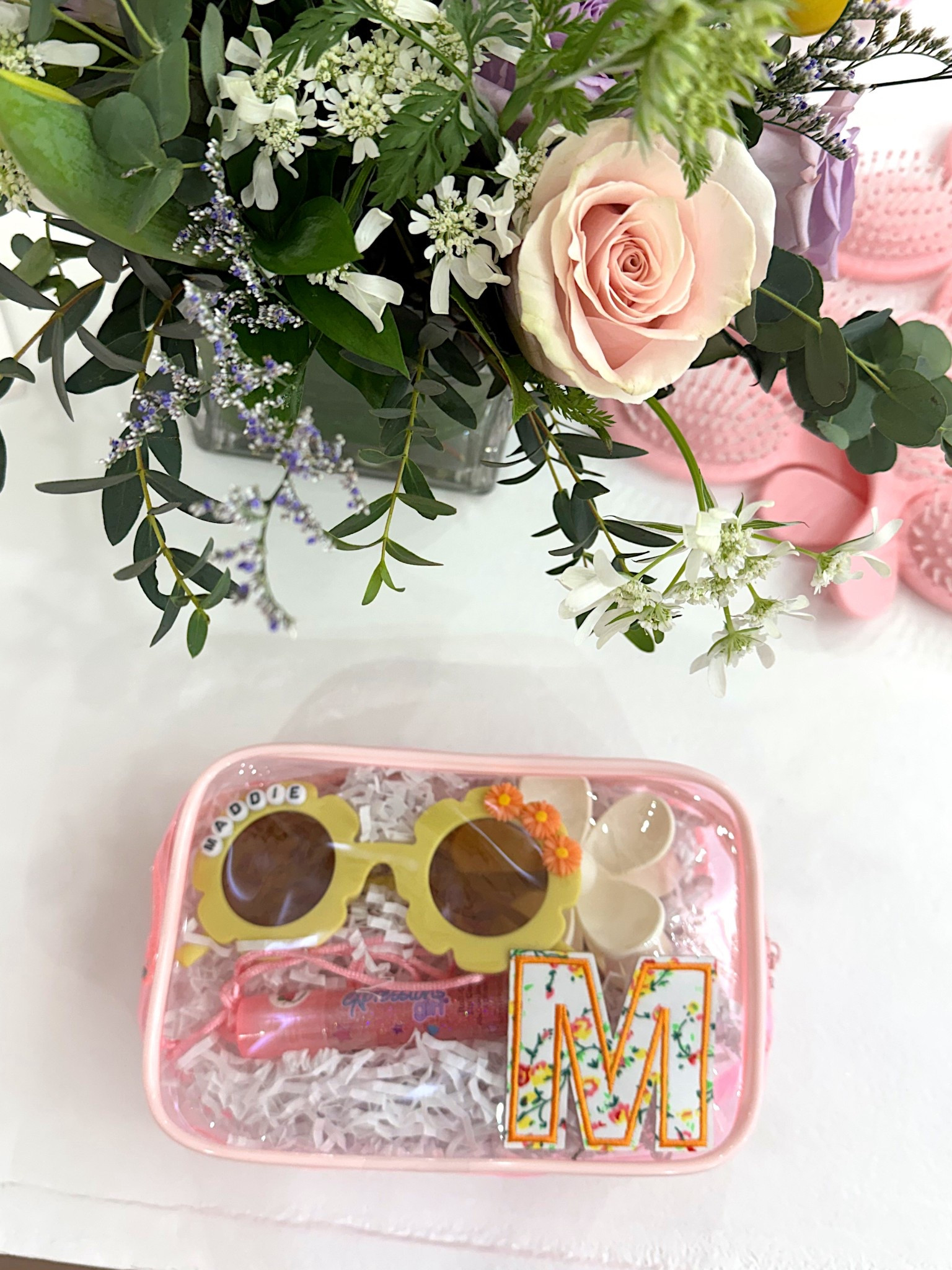 The cutest girls birthday party favors 🌸 

Girls birthday party favors | personalized party favor bags | toddler birthday party ideas | flower sunglasses for kids | custom initial patch gifts | pink party favor aesthetic | cute kids party accessories | little girl birthday party theme | birthday goodie bags for girls | Threenager 



#LTKKids #LTKmomlife #LTKdayinmylife