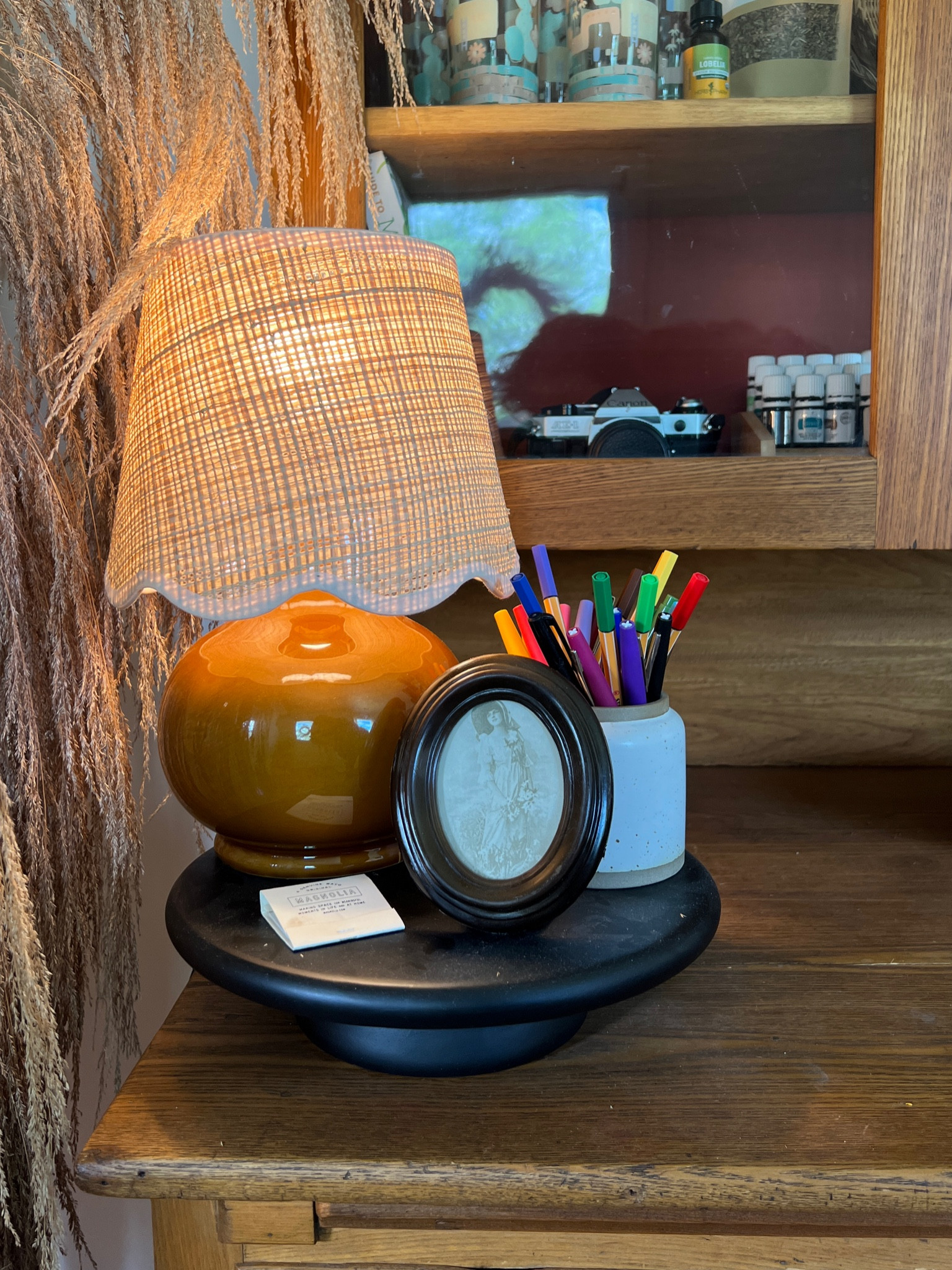 Colorful scalloped lamp. Rattan lamp shade. Home decor. Wayday sale.

#LTKHome #LTKSaleAlert #LTKFindsUnder50