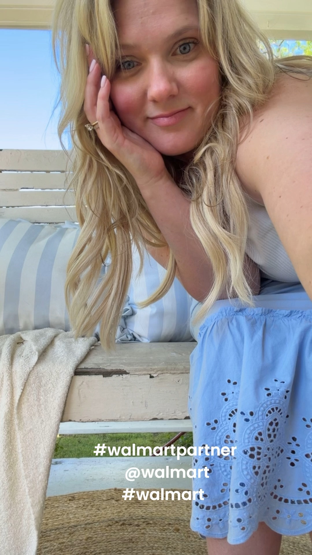 Look at this beautiful eyelet skirt on @walmart #walmartpartner #walmart 
Totally giving garden party vibes! Here’s my garden party spring/summer essentials 🍓⛲️☀️🌻👒

#LTKSeasonal #LTKmomlife