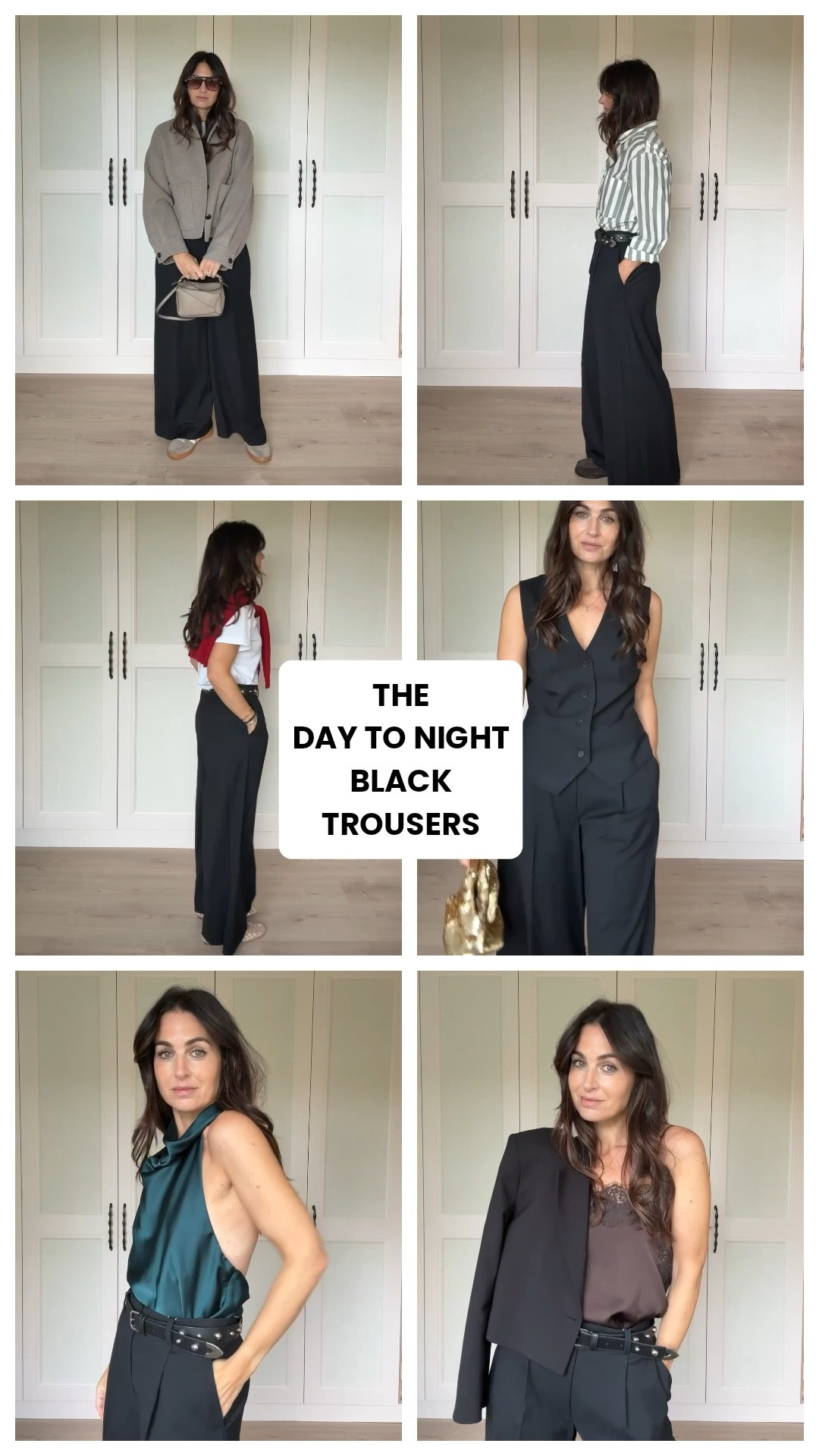 The perfect black trouser. Perfectly pleated, pockets & available in 5 lengths, and under £30. Here’s 6 ways to wear, day or night. I’m wearing a 10 

#LTKautumn #LTKuk #LTKpartywear