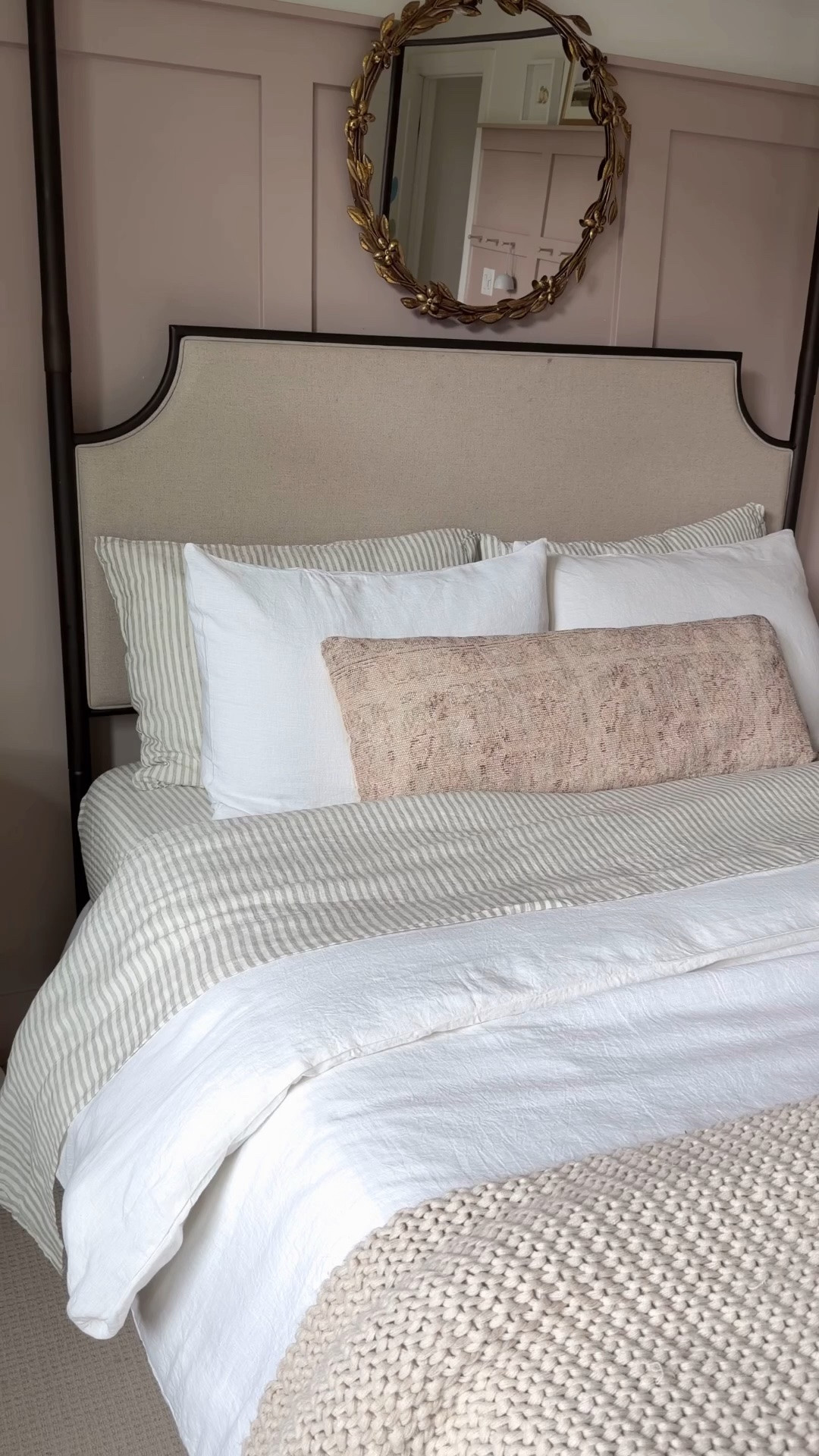 The prettiest relaxed linen bedding for Kate’s room 🤍

Soft neutrals, subtle stripes, and such a beautiful lightweight texture. We’re slowly updating her room over the next several weeks and this felt like the perfect place to start ✨

@Quince  @shop.ltk #liketkit #QuincePartner 


linen bedding, girls bedroom, neutral kids room, striped bedding, relaxed linen, timeless bedroom decor, soft neutral decor, elevated kids room, cozy bedroom ideas, Quince bedding

#LTKHome #LTKSeasonal #LTKKids
