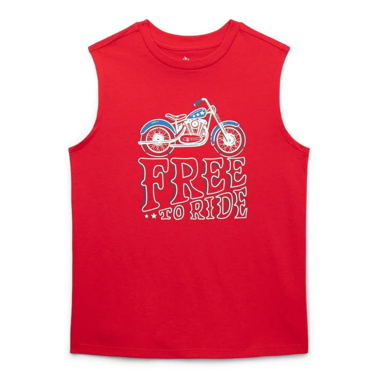 Way to Celebrate Boys Americana Tank Top, Sizes 4-18 & Husky - Walmart.com | Walmart (US)