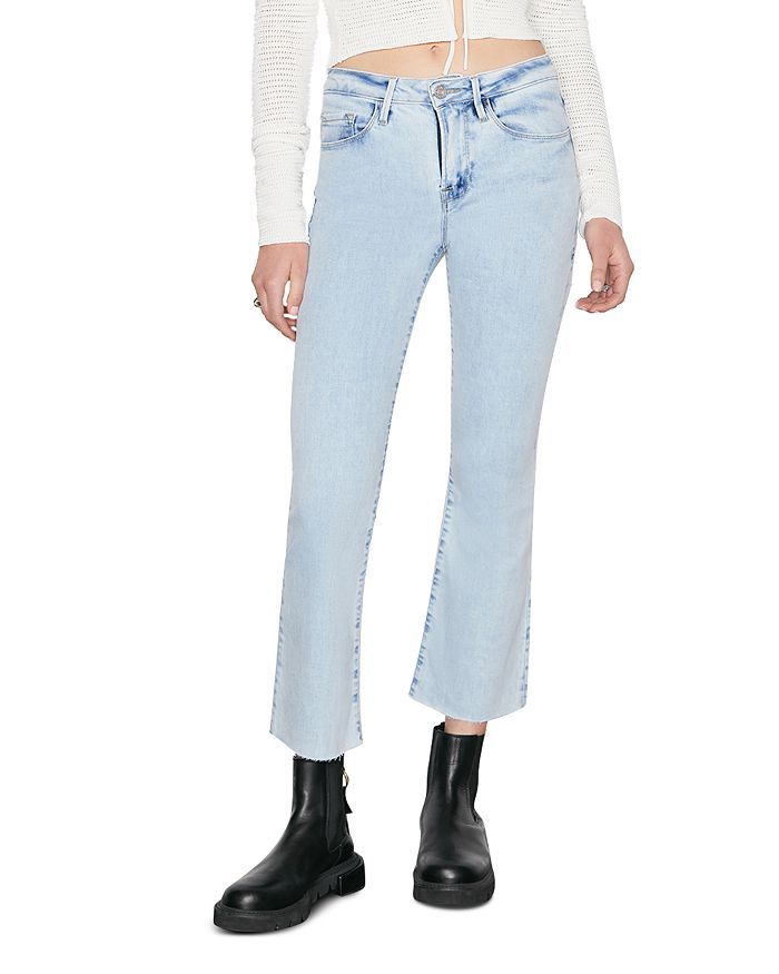 Le Cropped High Rise Mini Bootcut Jeans in Atwood | Bloomingdale's (US)